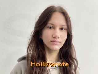 Holliswrote