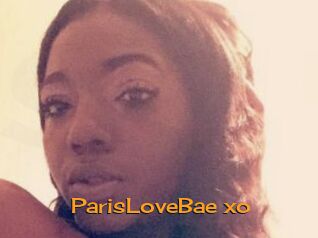 ParisLoveBae_xo